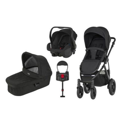 Britax Smile 2 vagn- & babyskyddspaket + bas