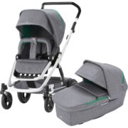 GO NEXT² Barnvagn Dynamic Grey/Vitt Chassi - Brio Barnvagn