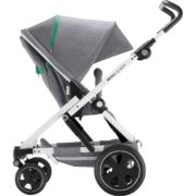 GO NEXT² Barnvagn Dynamic Grey/Vitt Chassi - Brio Barnvagn