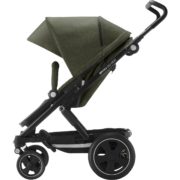 GO NEXT² Barnvagn Olive Melange/Svart Chassi - Brio Barnvagn