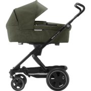 GO NEXT² Barnvagn Olive Melange/Svart Chassi - Brio Barnvagn