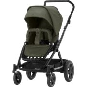 GO NEXT² Barnvagn Olive Melange/Svart Chassi - Brio Barnvagn