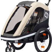 Hamax Avenida One Bike Trailer coffee - Hamax Cykelvagnar