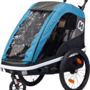 Hamax Avenida One Bike Trailer petrol blue - Hamax Cykelvagnar