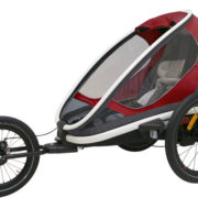 Hamax Outback One Bike Trailer red/grey/black - Hamax Cykelvagnar
