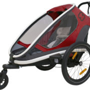 Hamax Outback One Bike Trailer red/grey/black - Hamax Cykelvagnar
