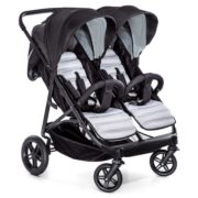 Hauck Rapid 3R Syskonvagn (silver/charcoal) - Hauck Barnvagn