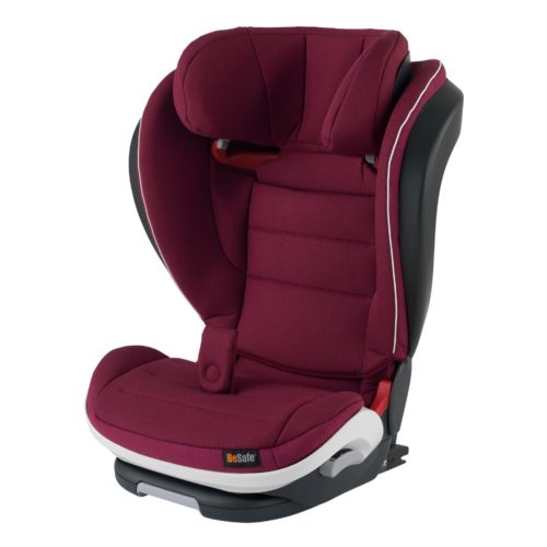 IZi Flex Fix Booster Burgundy Mèlange - Bilbarnstolar