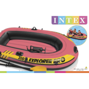 Intex Explorer Pro 200 Set Uppblåsbar Båt med Åror och Pump 5835 - uppblåsbar båt