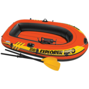 Intex Explorer Pro 200 Set Uppblåsbar Båt med Åror och Pump 5835 - uppblåsbar båt