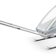 Thule Chariot CX2 Blue inkl. Cykelkit + Kit för Längdskidåkning & Vandring - Multisportvagn