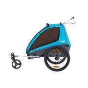 Thule Coaster XT bike trailer+Stroll (Blå) - Cykelvagn